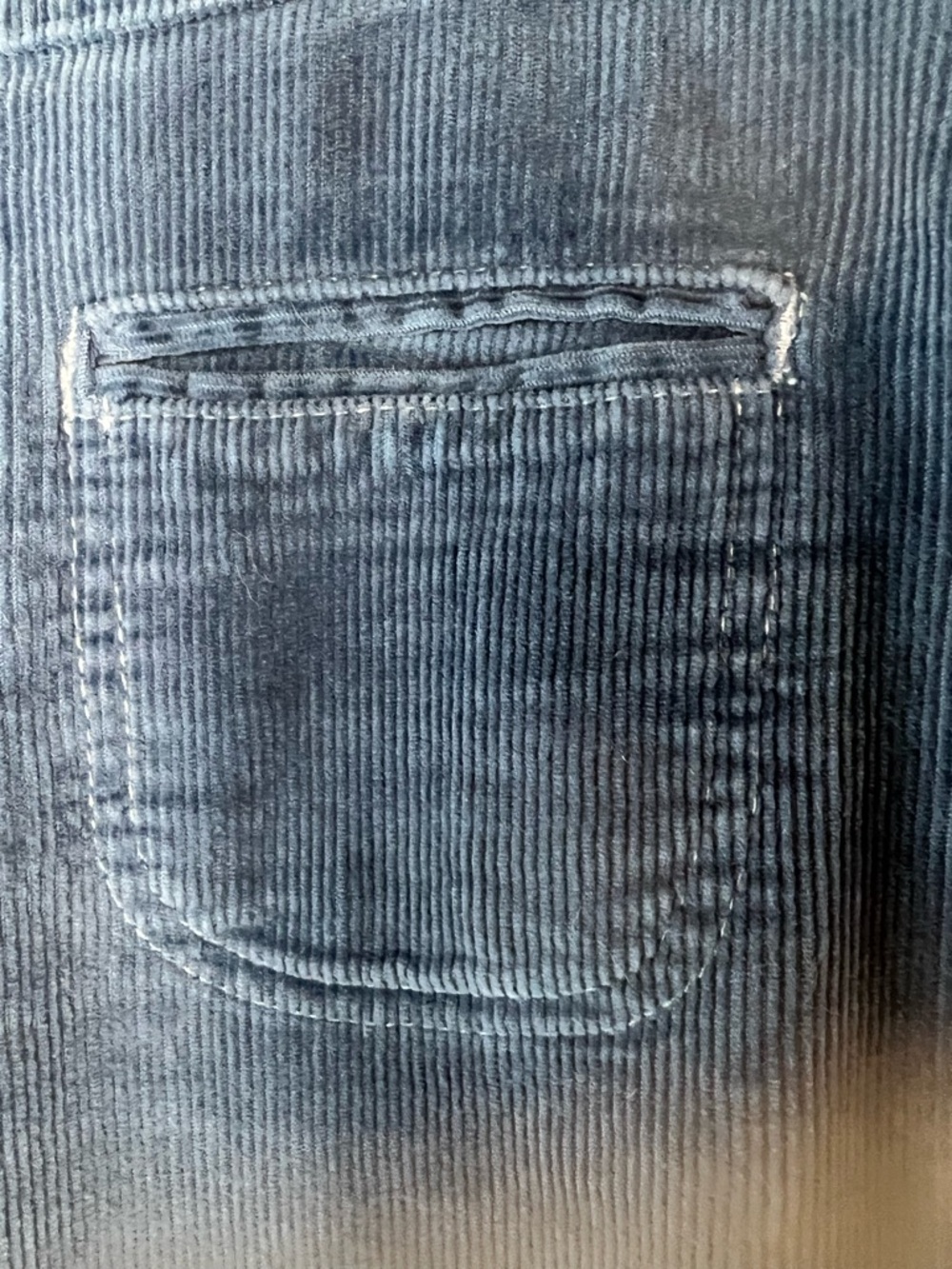 Vintage Y2K See by Chloe Mid-Rise Blue Corduroy Pants Sz 27 - Picture 4 of 10